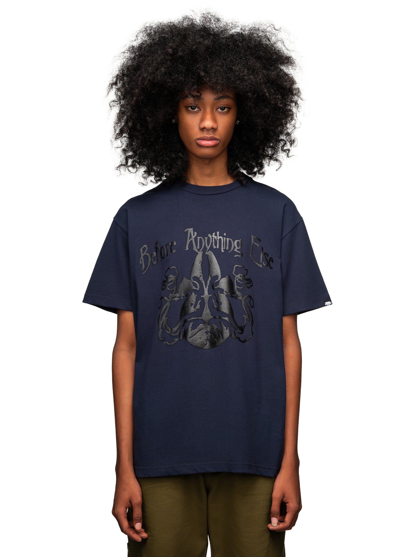 Night Sound Tee Navy
