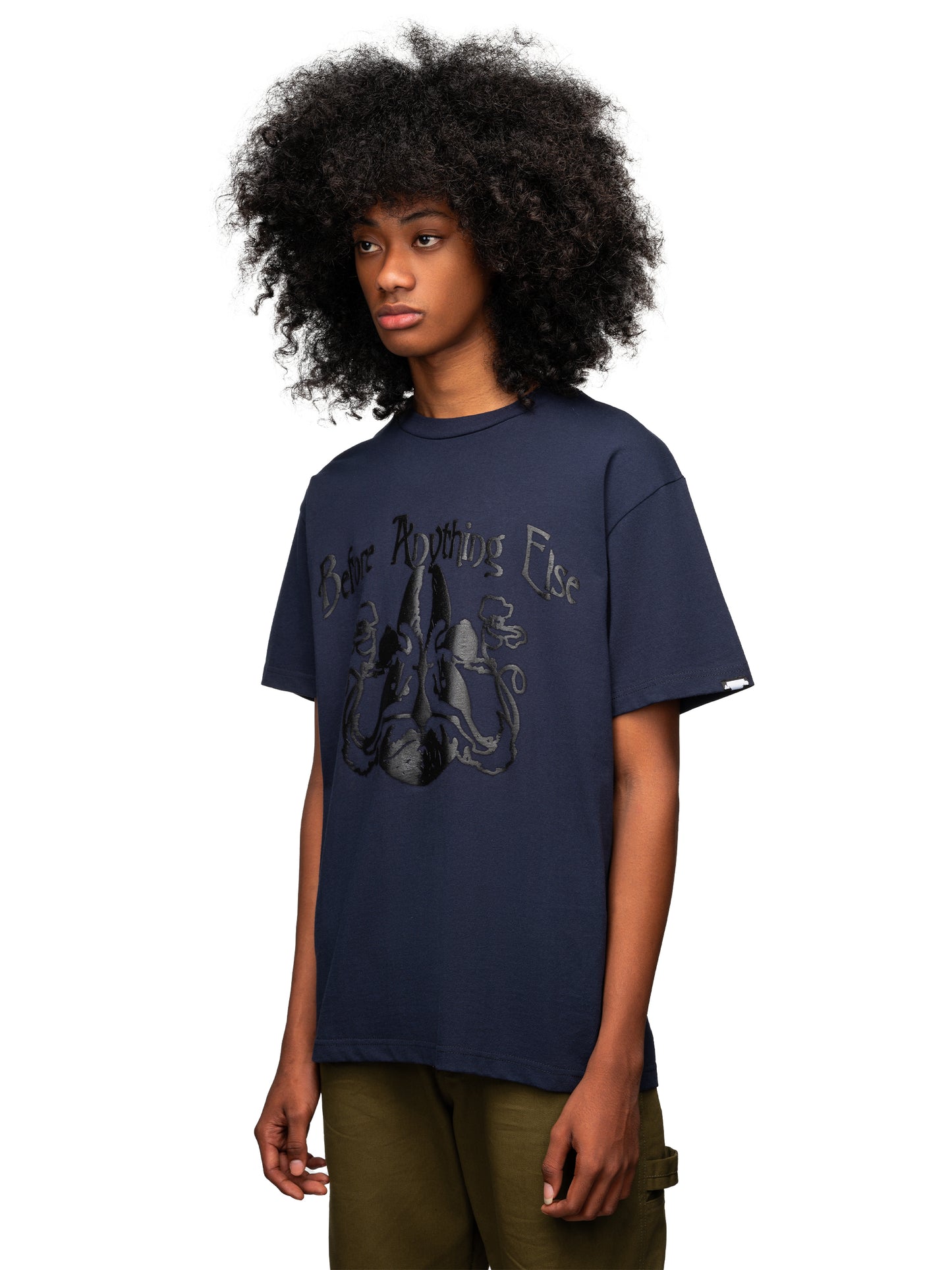 Night Sound Tee Navy