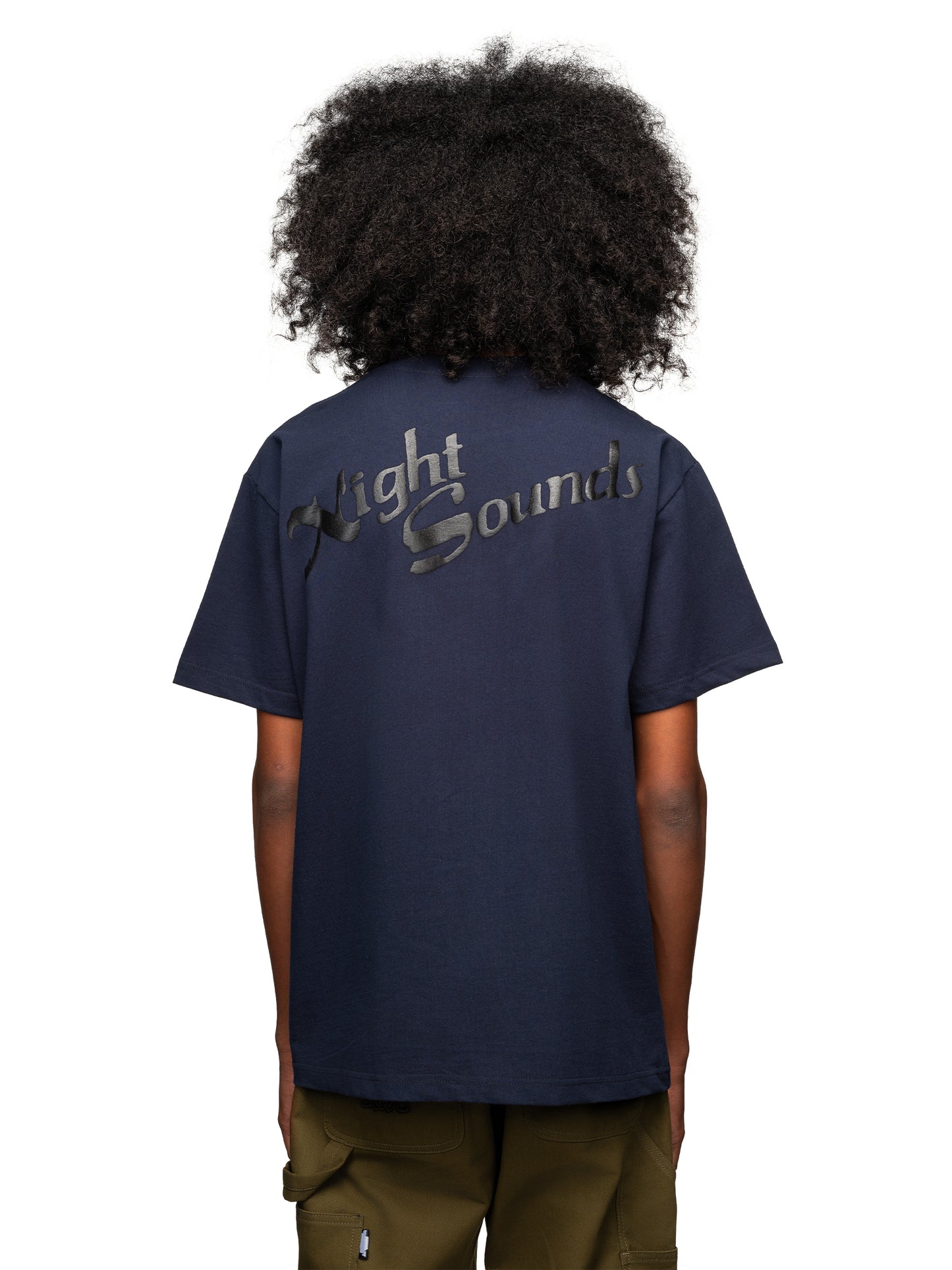 Night Sound Tee Navy