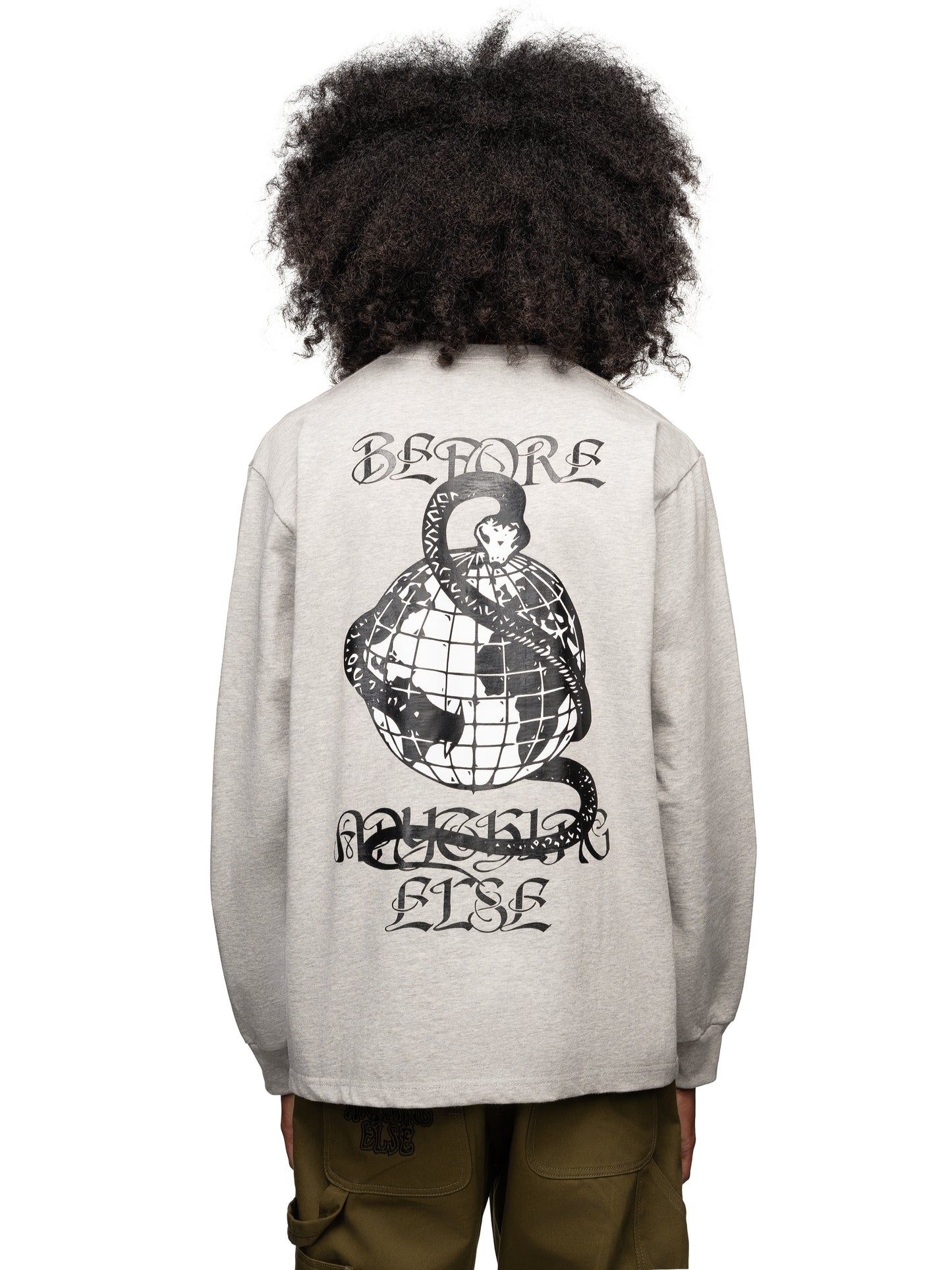 Glonake LS Tee Grey
