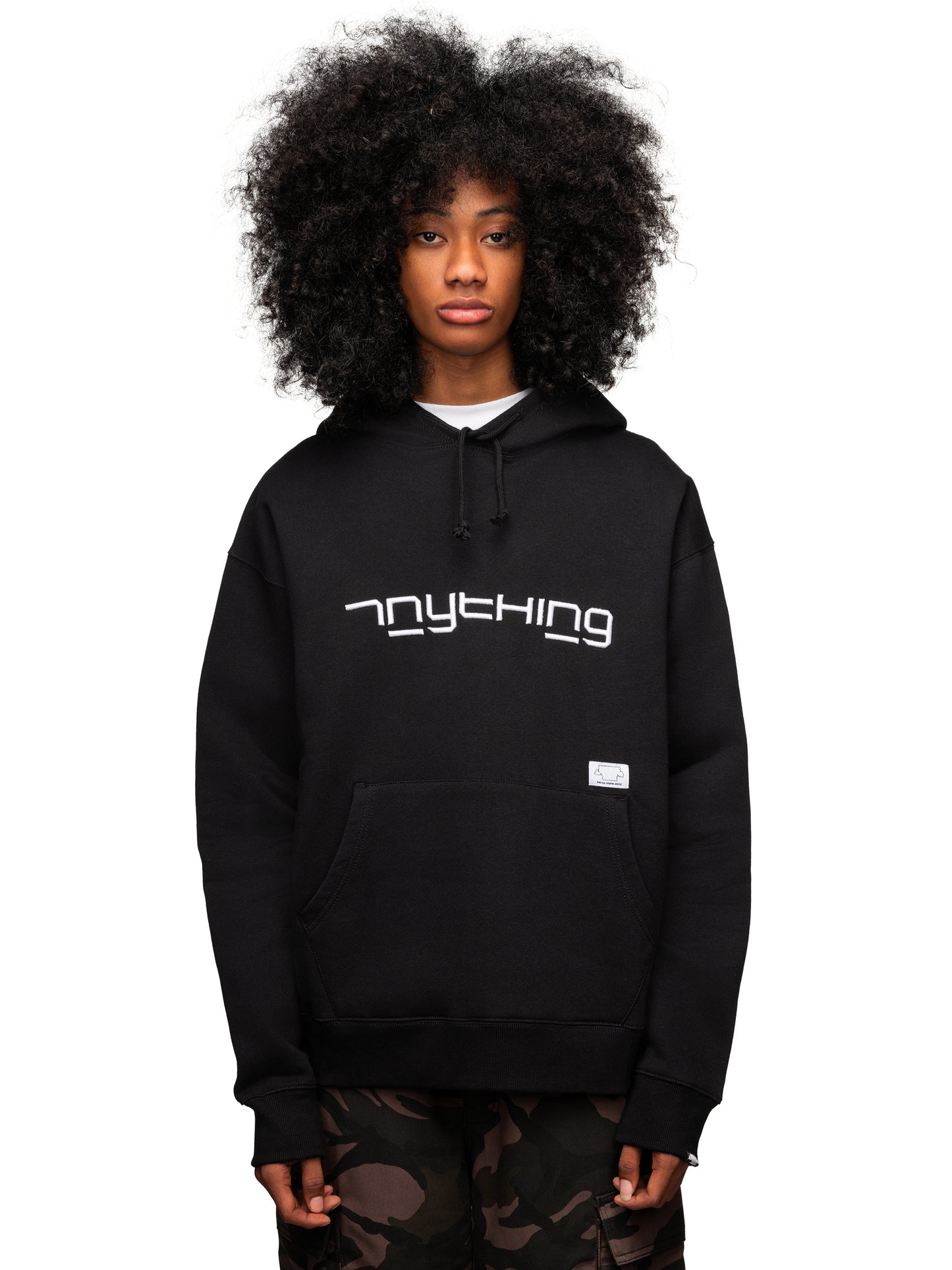 Anything Hoodie Black