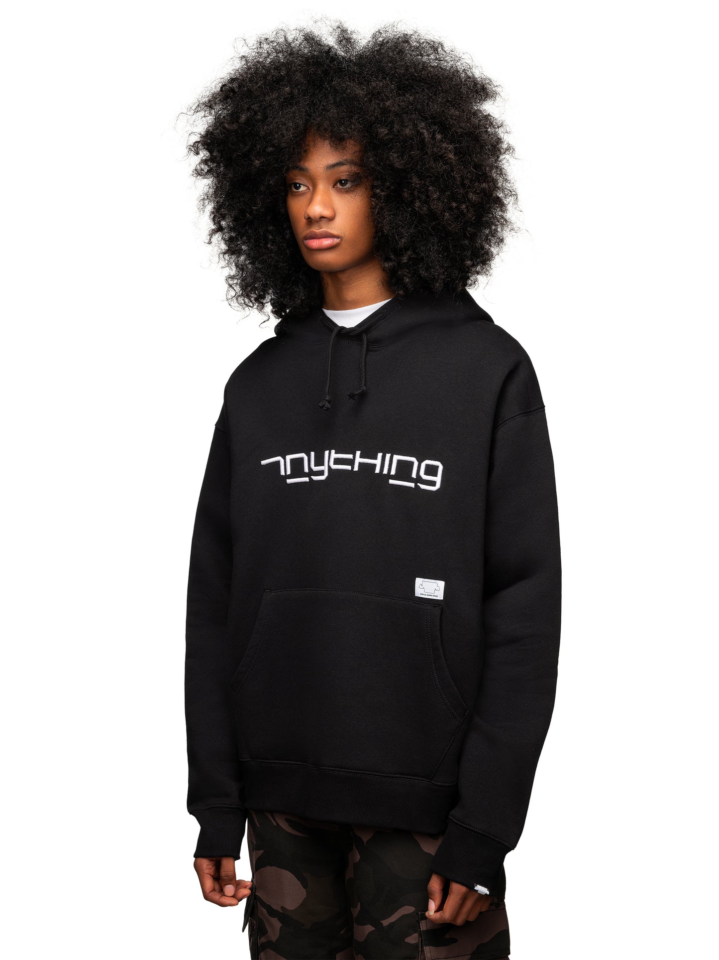 Anything Hoodie Black