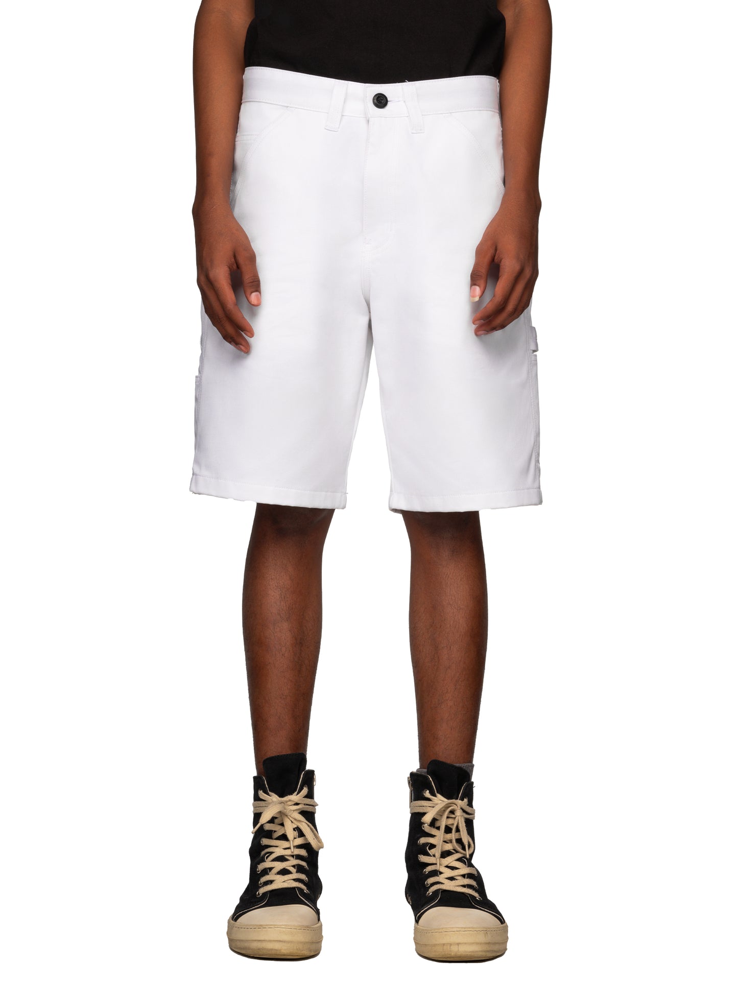 SP25 Single Knee Short White