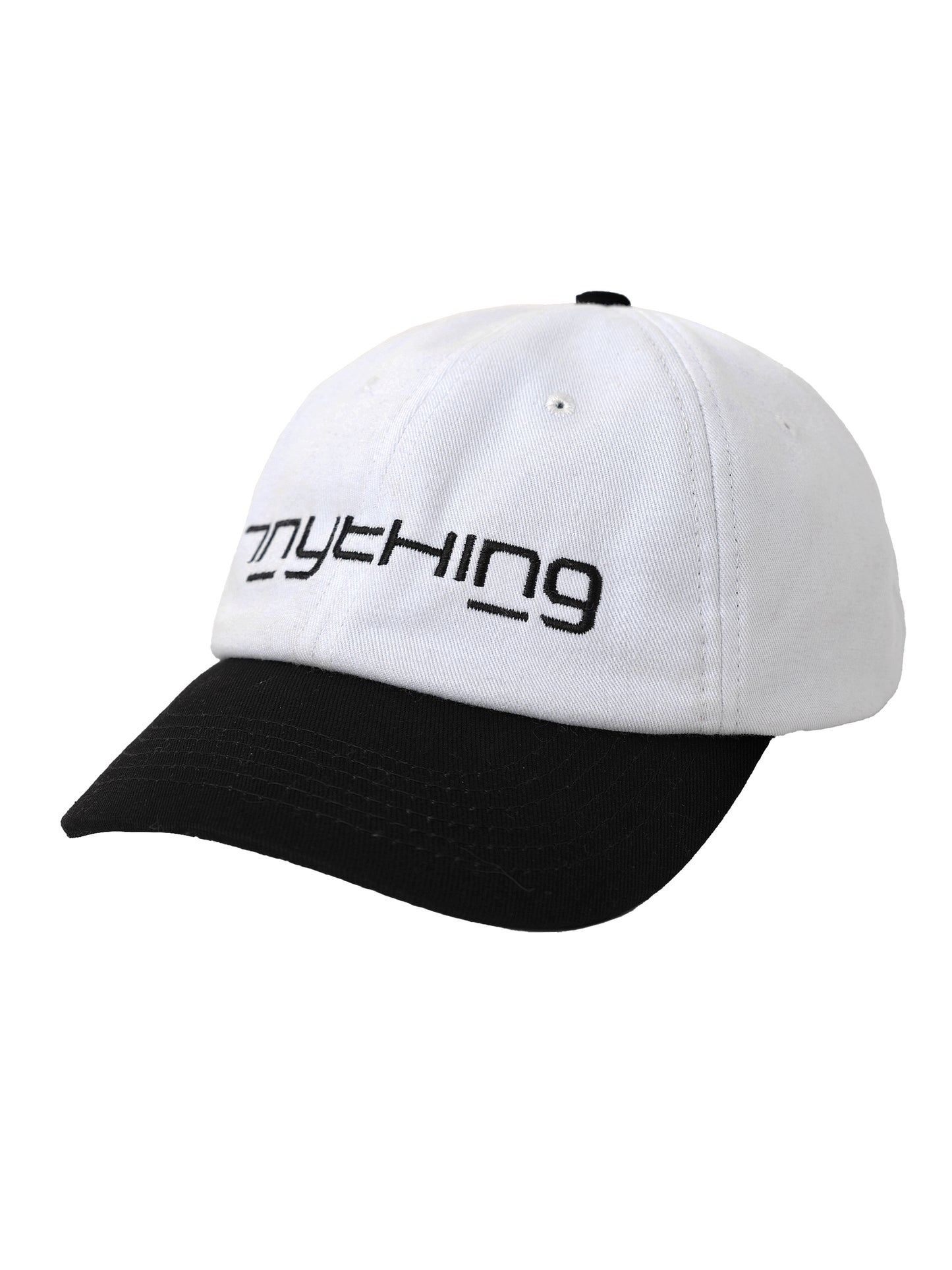 Anything Cap White Black