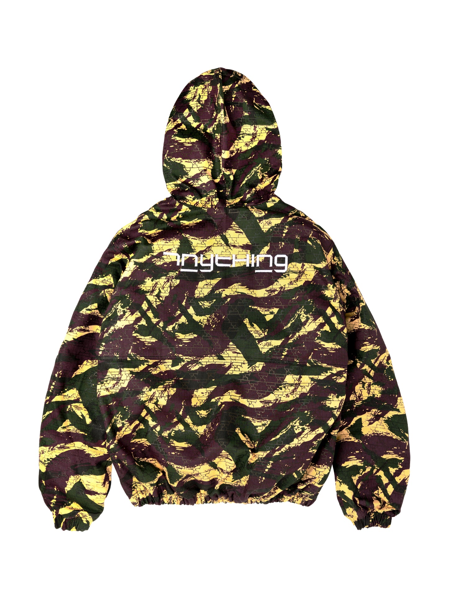 Anything Pullover Jacket Herringbone Camo