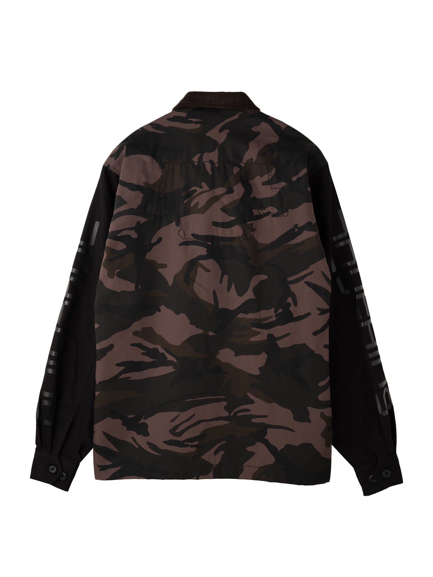 Logo Work Jacket Camo Black
