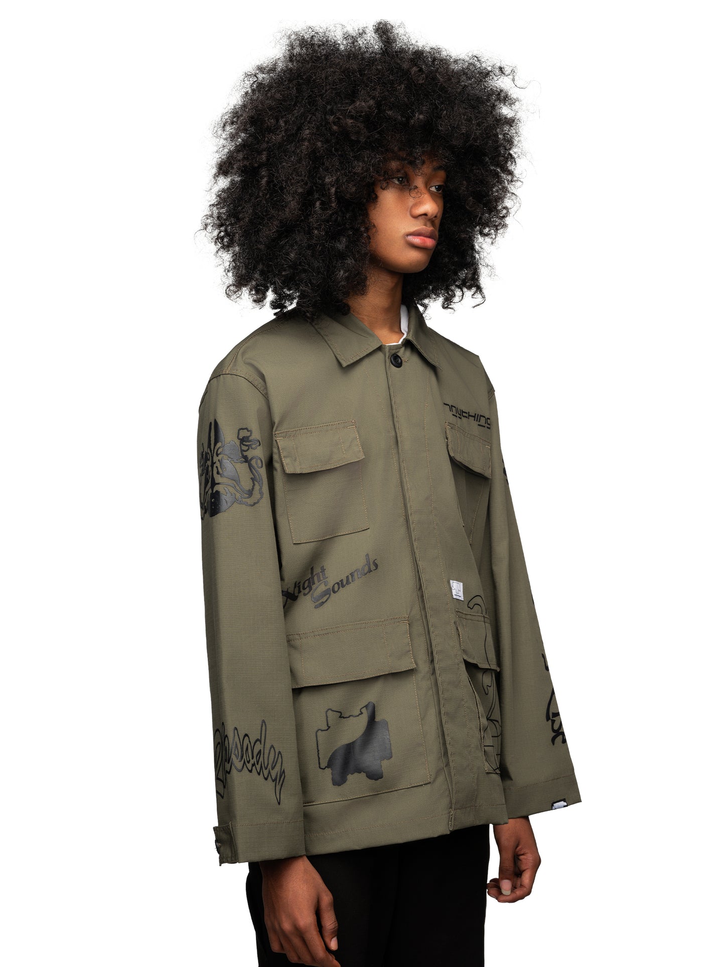 SP25 Graphics Jacket Olive