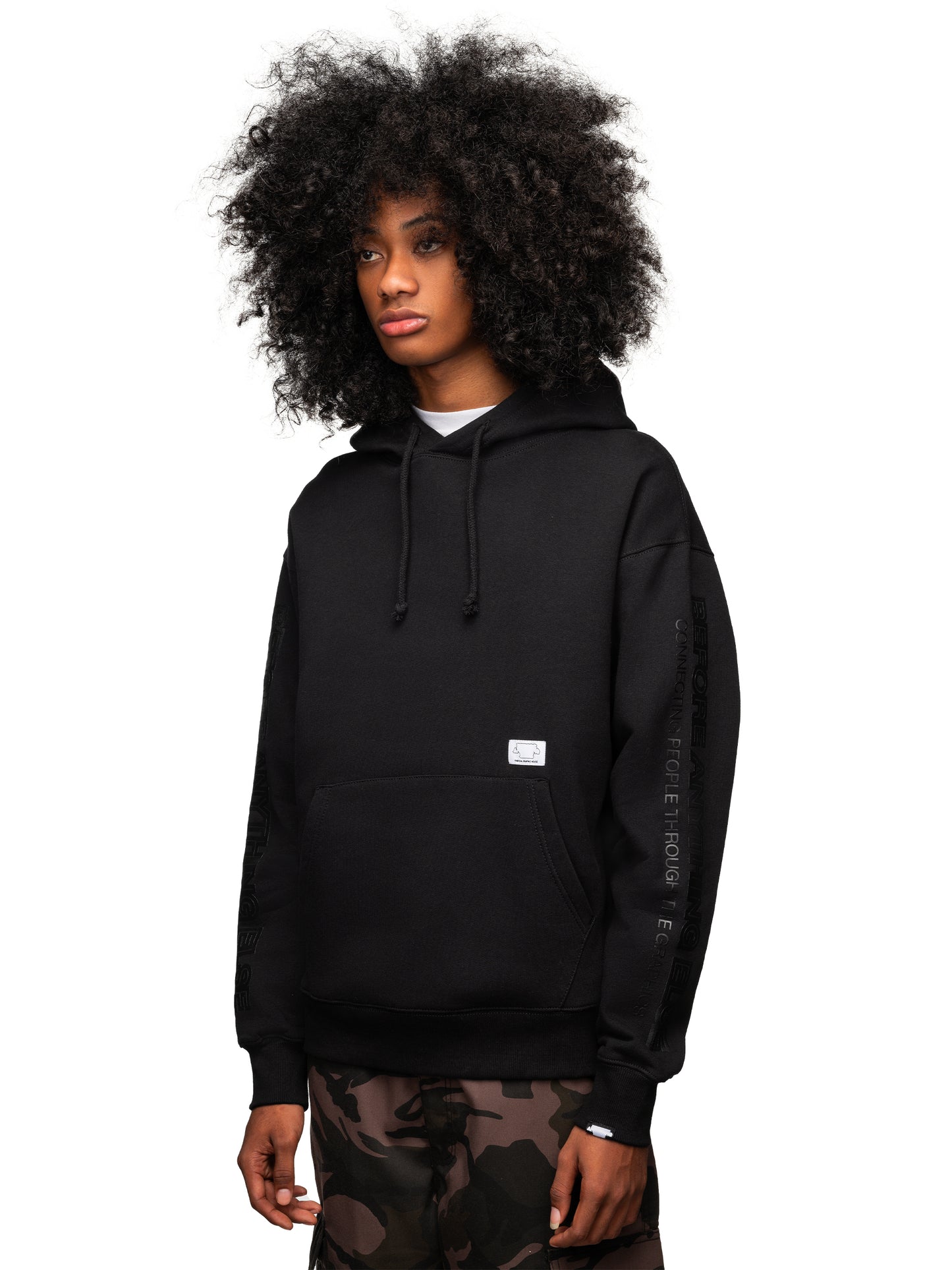 Connecting Hoodie Black
