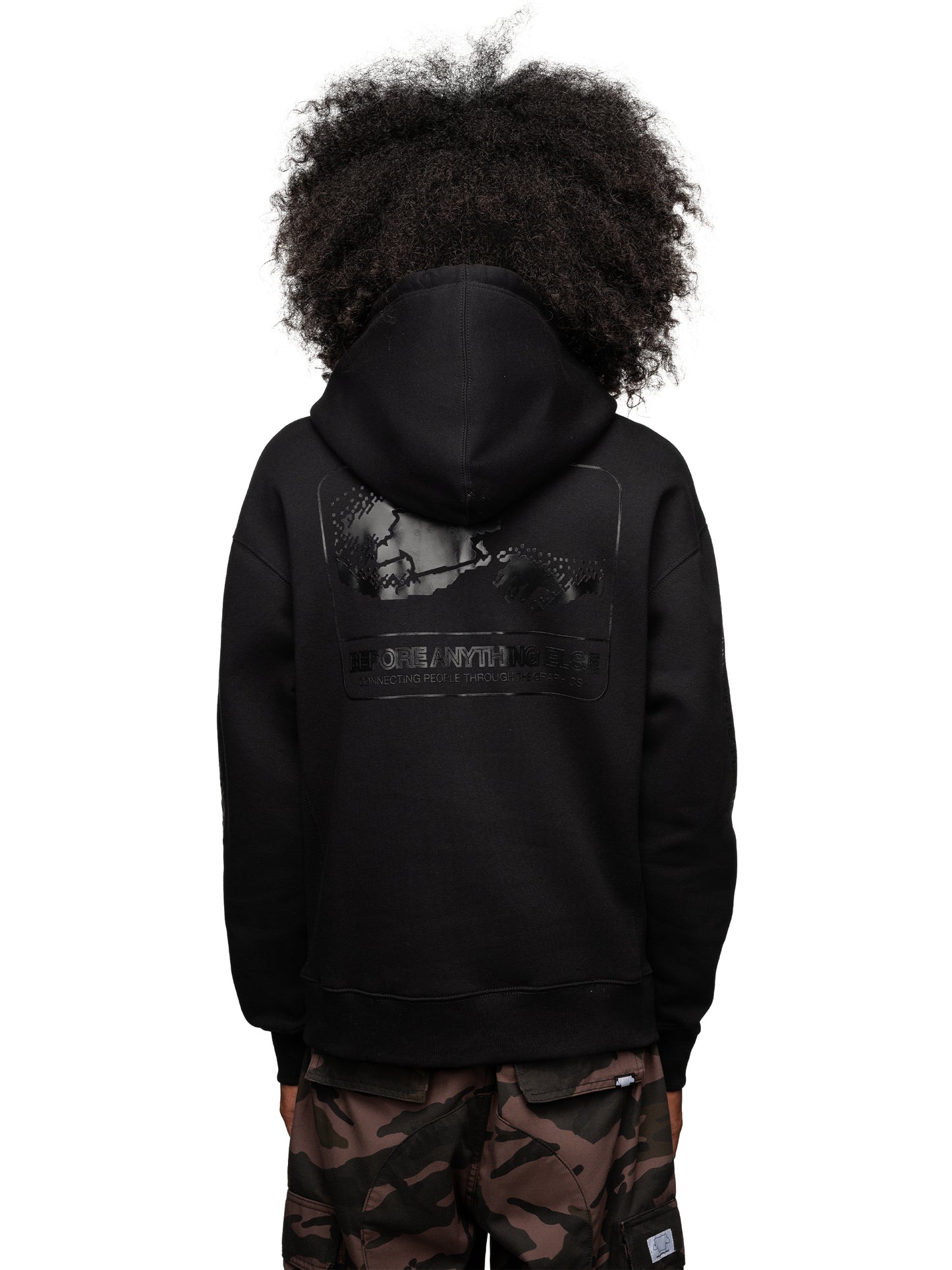 Connecting Hoodie Black