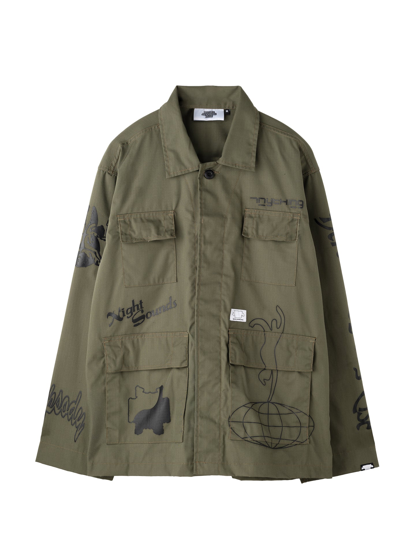 SP25 Graphics Jacket Olive