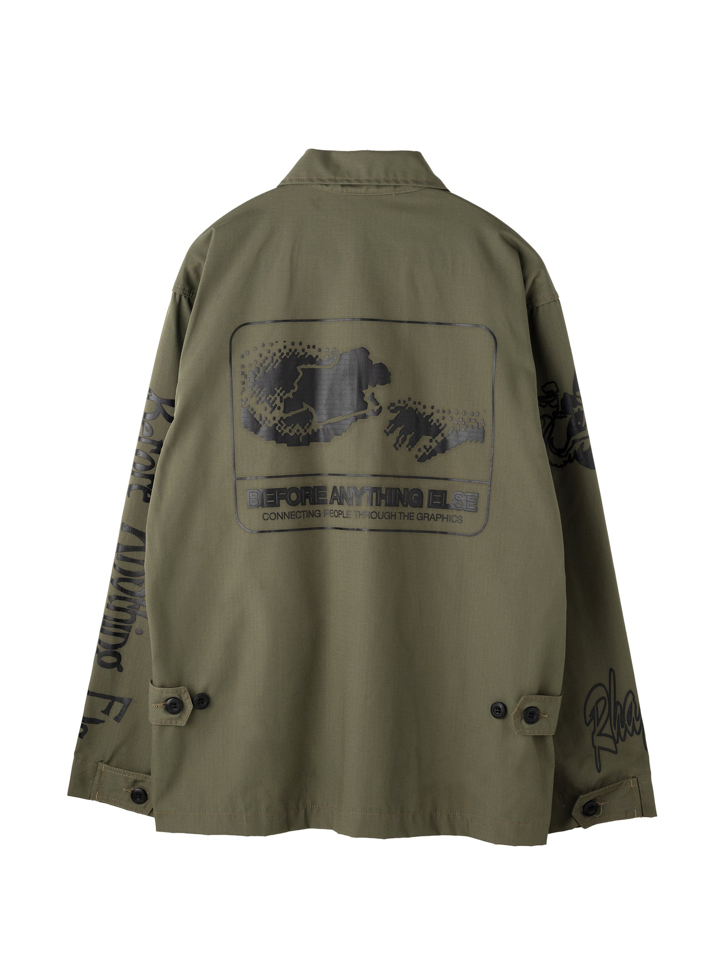 SP25 Graphics Jacket Olive
