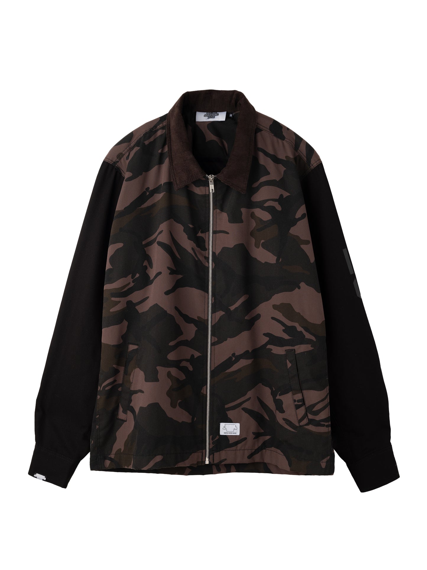 Logo Work Jacket Camo Black