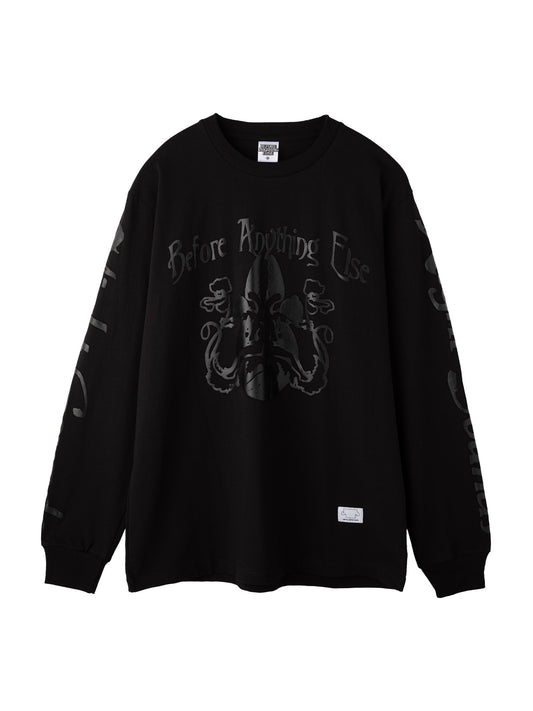 Night Sound LS Tee Black